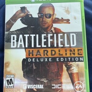 Battlefield Hardline Deluxe Edition Microsoft Xbox One 2015 Green